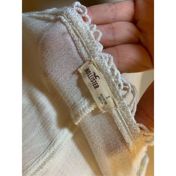 Hollister, bikini cover-up, white size small - Picture 3 of 3